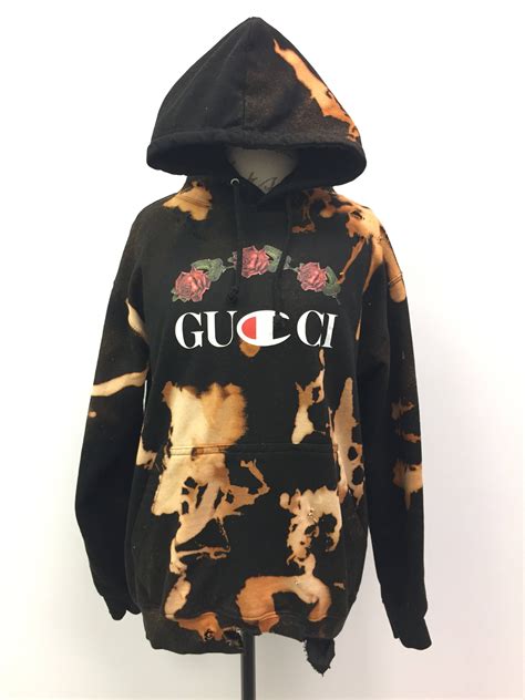 gucci hoodie replica|gucci distressed hoodie.